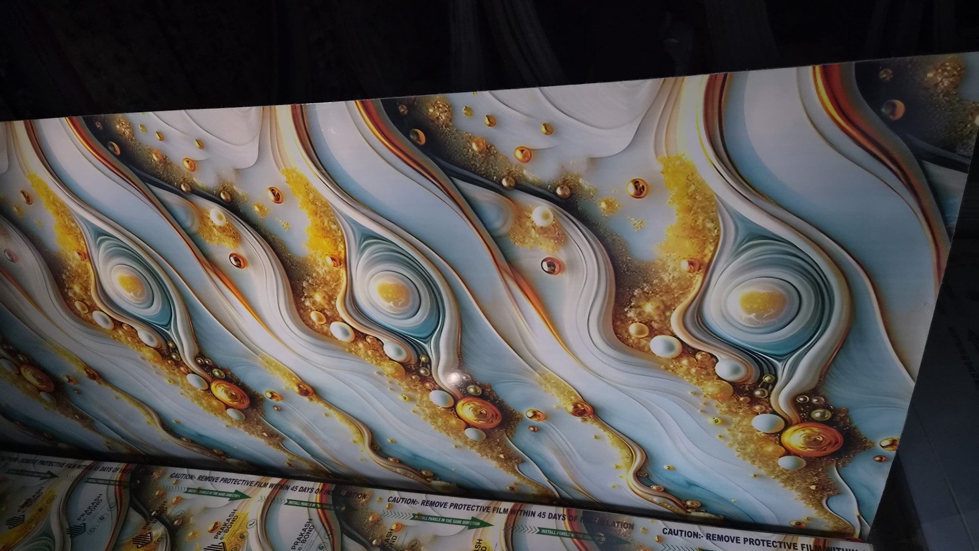 3D Marble Glass